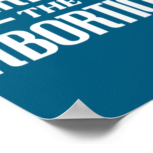 I Survived The Abortion Funny Sarcastic Quotes  ポスター (角)