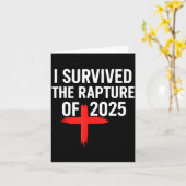 I Survived The Rapture Of 2025  カード (黄色い花)