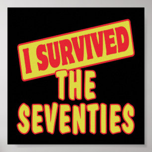I SURVIVED THE SEVENTIES ポスター