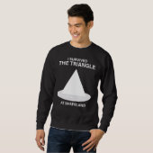 I Survived The Triangle At Shapeland スウェットシャツ (正面フル)