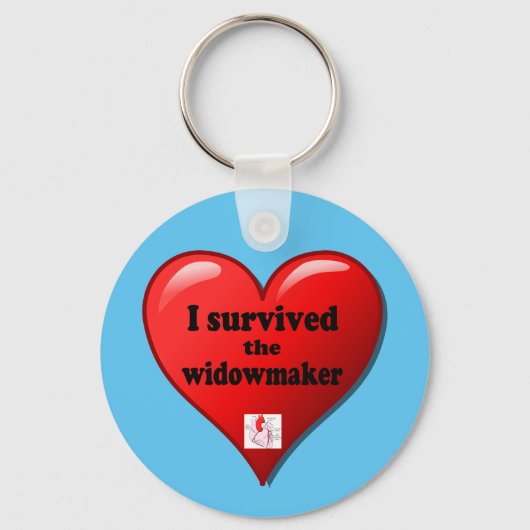 I Survived the Widowmaker キーホルダー (正面)