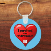 I Survived the Widowmaker キーホルダー (正面)