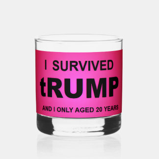 I Survived tRUMP ウイスキーグラス