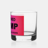 I Survived tRUMP ウイスキーグラス (左)