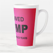 I Survived tRUMP カフェラテマグ (右)