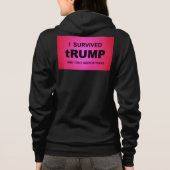 I Survived tRUMP パーカ (裏面)