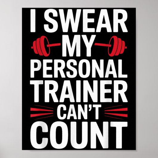 I Swear My Trainer Can't Count Gym  ポスター (正面)