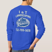 I&Tランドスケープ メンズ ロングスリーブ Tシャツ (裏面)