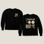 I Tackled 100 Days of School, Baseball Design (デザイン 正面&背面)