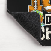 I Tackled 100 Days Of School Football Ice Cream Dr マウスパッド (コーナー)