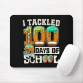 I Tackled 100 Days Of School Football Ice Cream Dr マウスパッド (マウス)