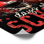 I Tackled 100 Days Of School Football Men Boy Kid ポスター (角)