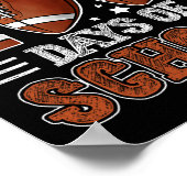 I Tackled 100 Days School Football 100th Day Of Sc ポスター (角)