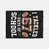 I Tackled 67 Days Of School Funny Six Seven Meme F フリースブランケット (正面(横))