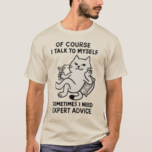 I talk to myself tシャツ (正面)