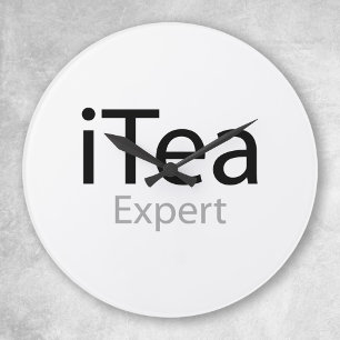 i Tea エキスパート ラウンド壁時計