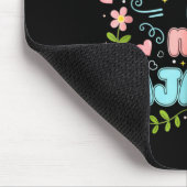 I Teach In My Pajamas Funny Online Virtual Teacher マウスパッド (コーナー)