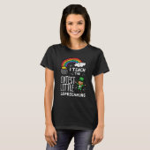I Teach Little Cutest Leprechauns St Patricks Day  Tシャツ (正面フル)