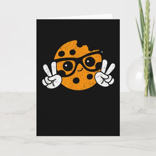 I Teach Smart Cookies Christmas Teacher Teaching X カード (正面)