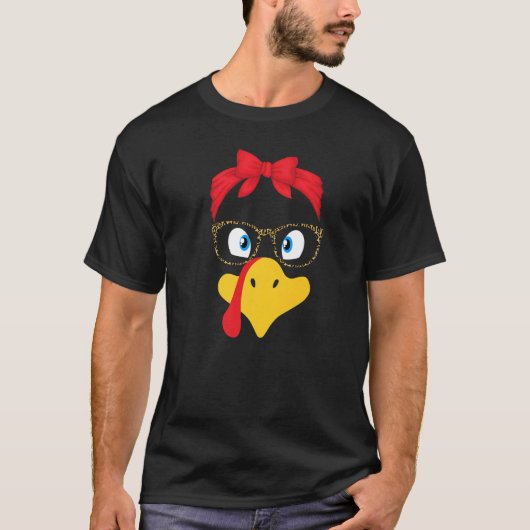 I Teach The Cutest Little Turkeys Thanksgiving For Tシャツ (正面)