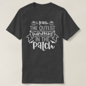 I Teach The Cutest Pumpkins In The Patch Funny Hal Tシャツ (デザイン正面)