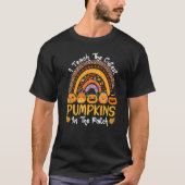 I Teach The Cutest Pumpkins In The Patch Teacher F Tシャツ (正面)