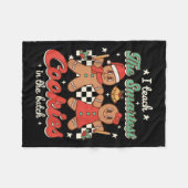 I Teach The Smartest Cookies In The Batch Teacher フリースブランケット (正面(横))