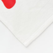 I Teach The Sweetest Little Heart Funny Valentine  フリースブランケット (角)