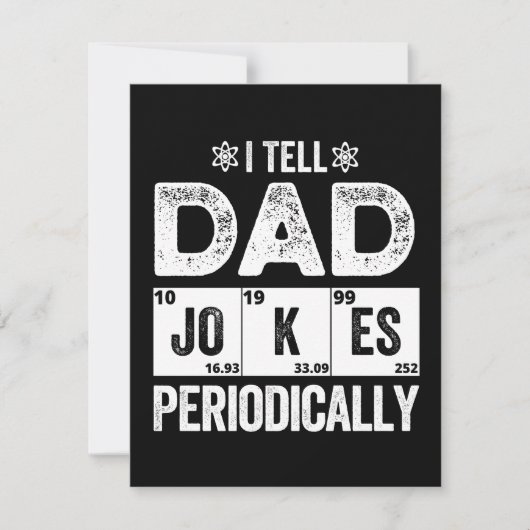 I Tell Dad Jokes Periodically セーブザデート (正面)
