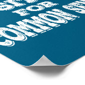 I Tested Sitive For Common Sense Funny Quote Sayin ポスター (角)