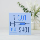 I The 得 Shot III – ワクチン接種プロワクチン 招待状 (スタンド正面)