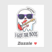 I The Boos得 Funnyハロウィーン音楽幽霊パン シール (シート)