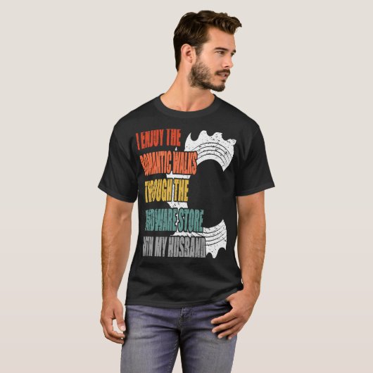 I the Romantic楽しむはハードウェアのテストを歩く Tシャツ (正面フル)