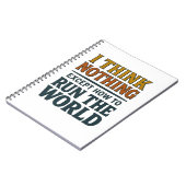 I think Nothing - Rule the world ノートブック (左側)