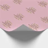 I Think You’re Overreacting Sarcastic Quote ラッピングペーパー (角)