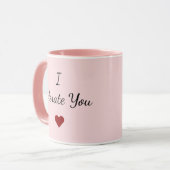 I Tolerate You Mug – Funny Valentine's Day Gift マグカップ (正面左)