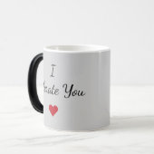 I Tolerate You Mug – Funny Valentine's Day Gift モーフィングマグカップ (正面左)
