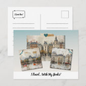 I Travel... With My Books! ポストカード (正面/裏面)