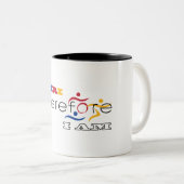 I Tri So I Am クール Triathlon ツートーンマグカップ (正面右)