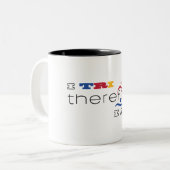 I Tri So I Am クール Triathlon ツートーンマグカップ (正面左)