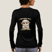 "I Tried Being Nice… It Didn’t Work" (Angry Sheep) トライブレンドＴシャツ (背面)