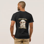 "I Tried Being Nice… It Didn’t Work" (Angry Sheep) Tシャツ (裏面フル)