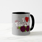 I ❤️ True Crime.–Personalized Name マグカップ (正面右)