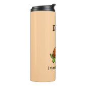 I Turtley Love You Daddy! Cute Father's Day Turtle タンブラー (回転左)