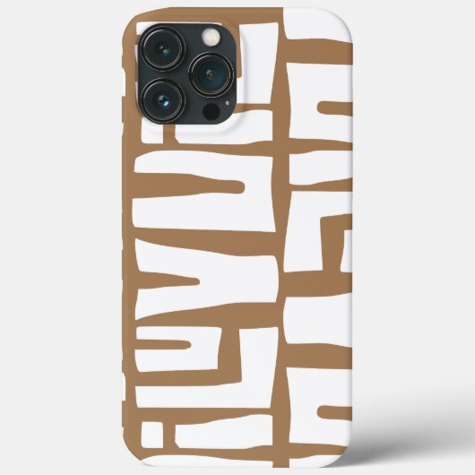 I U TribalパタLOVEーンのケースメイトiPhoneケース Case-Mate iPhoneケース (裏面)