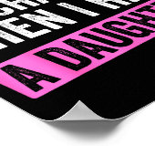 I Used To Be In Charge Then I Had A Daughter Funny ポスター (角)