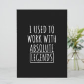 I Used To Work With Absolute Legends セーブザデート (スタンド正面)