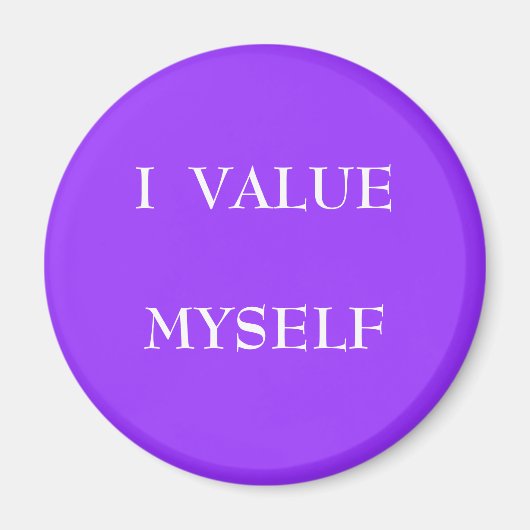 I VALUE自分自身 – マグネット (正面)
