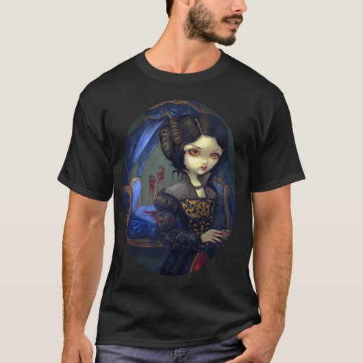 I Vampiri Bellissimo Lettoのワイシャツのゴシック様式吸血鬼 Tシャツ (正面)