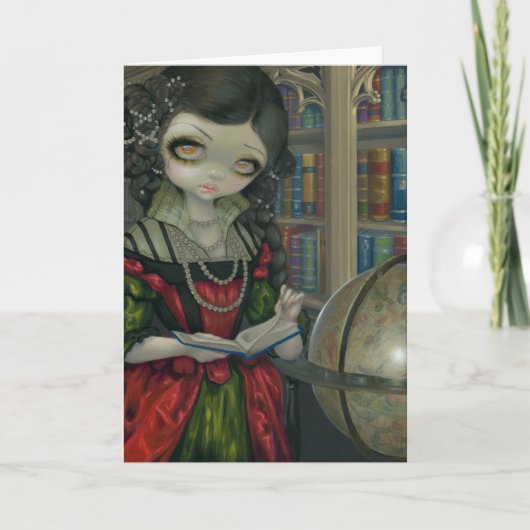 "I Vampiri: La Libreria" Greeting Card カード (正面)
